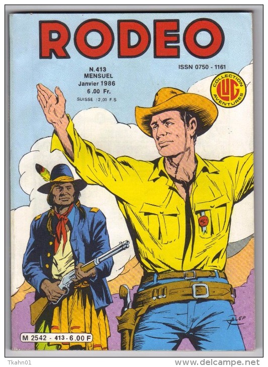 RODEO N° 413 " LUG " DE 1986 - Rodeo