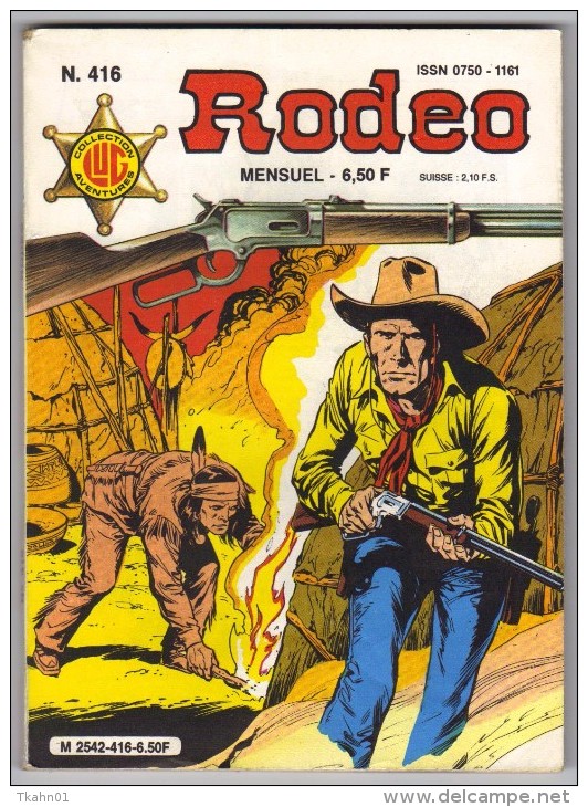 RODEO N° 416 " LUG " DE 1986 - Rodeo