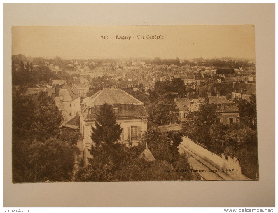 Carte Postale - LAGNY (60) - Vue Générale (loy/26) - Autres & Non Classés