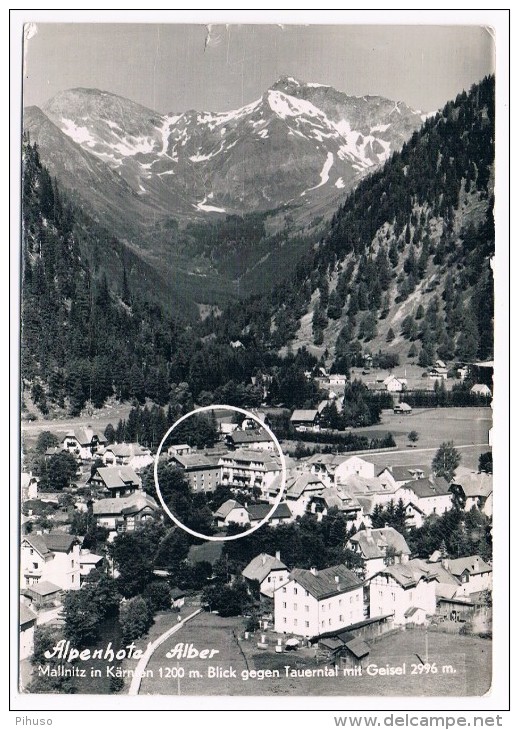 Ö-2585    MALLNITZ : Alpenhotel Alber - Mallnitz