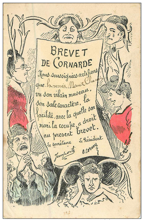 Illustrateur G Mouton  Brevet De Cornarde - Other & Unclassified