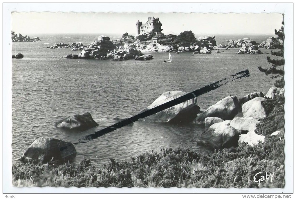 CPSM - Ploumanach En Perros Guirec - Le Château De Costaérès - Perros-Guirec