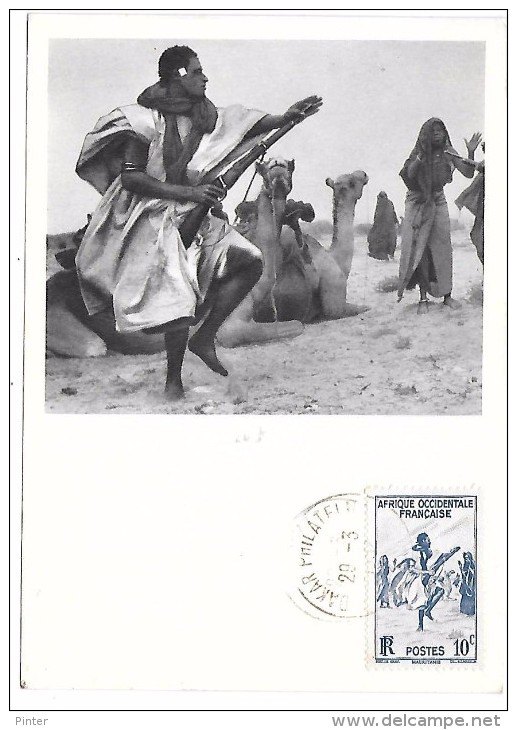 MAURITANIE - La Danse Des Fusils - Série AOF (I) - Mauritanie