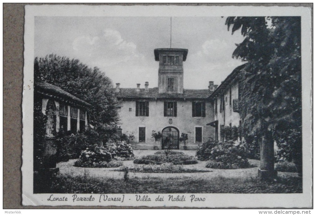 LONATO POZZOLO-VILLA  DEI NOBILI PORRO - Varese