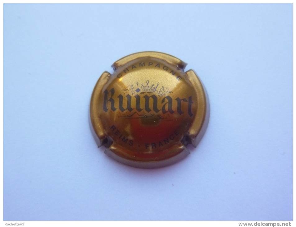 Capsule Plaque De Muselet Champagne Ruinard Reims Petit Format - Ruinart Ruinart Reims