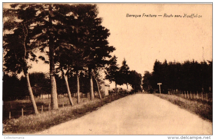 3 Cp  Baraque Fraiture  Route Vers Houffalize     Baraque Michel - Jalhay