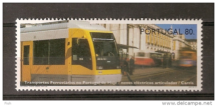 Portugal ** & Transportes Ferroviários Do Portugal De Hoje 1995 (2299) - Treni