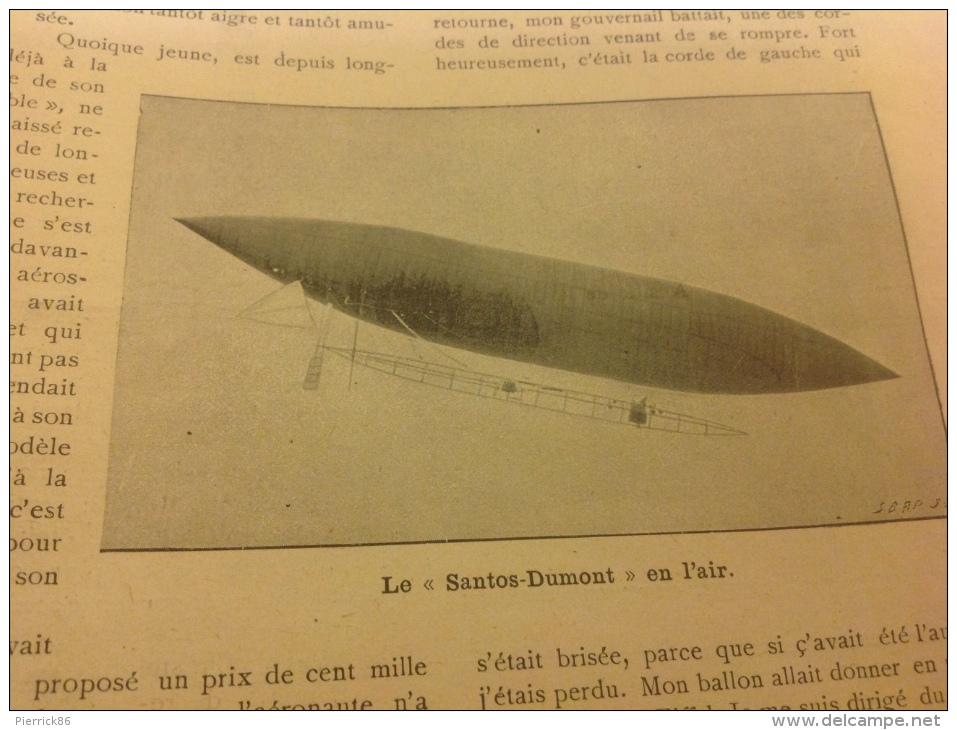 1901 COMPAGNIE CYCLISTE MILITAIRE CAPITAINE GÉRARD  - MUSE DE CLUNY - SANTOS DUMONT - LA BONNE CHRISTEL