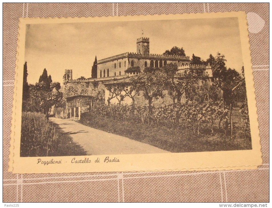 POGGIBONSI CASTELLO DI BADIA SEPPIA NV                      Qui Entrate!!! - Siena