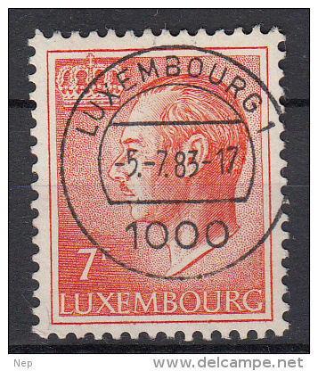 LUXEMBURG- Michel - 1983 - Nr 1080 - Gest/Obl/Us - Gebraucht