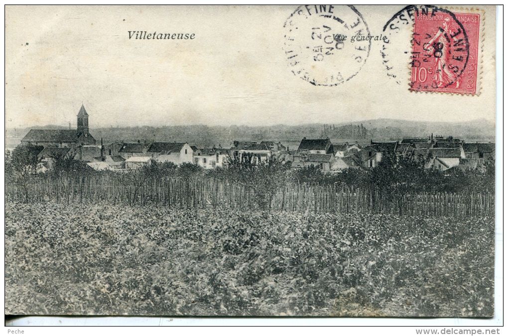 N°43402 -cpa Villetaneuse -vue Générale- - Villetaneuse