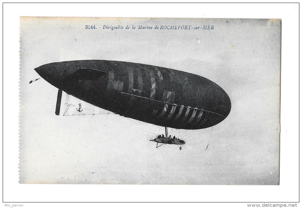 (4851-17) Dirigeable De La Marine De Rochefort Sur Mer - Airships