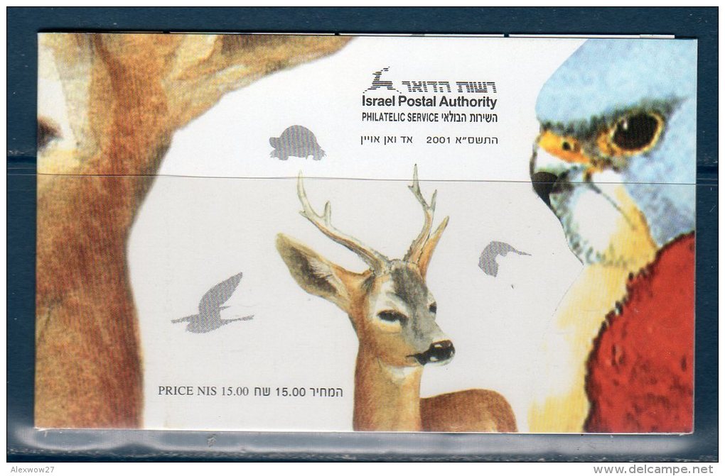 Israele / Israel  2001-- Fauna --  ( Unif. L37) --   ** MNH / VF - Carnets