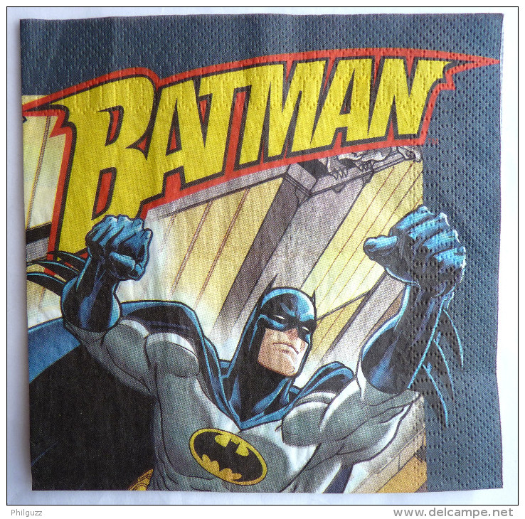 1 SERVIETTE DE TABLE  BATMAN 2000  " Serviettes " - Art De La Table