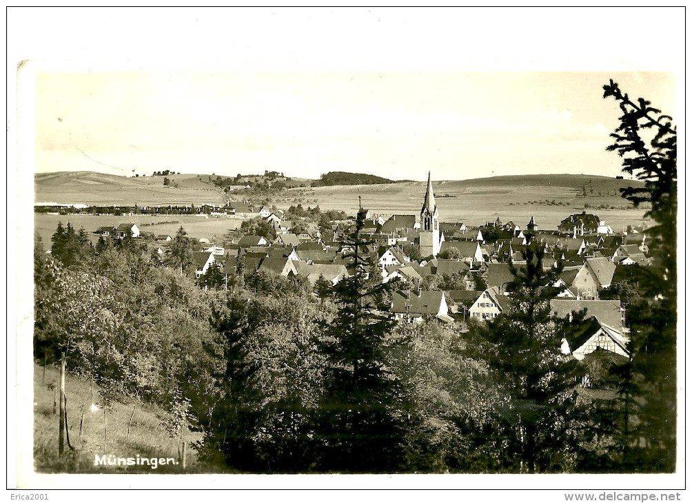 Muensingen.Vue Generale De Muensingen. - Münsingen