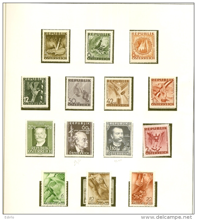 Autriche Osterreich - AUSTRIA - 14 Stamps Unused - Nuevos