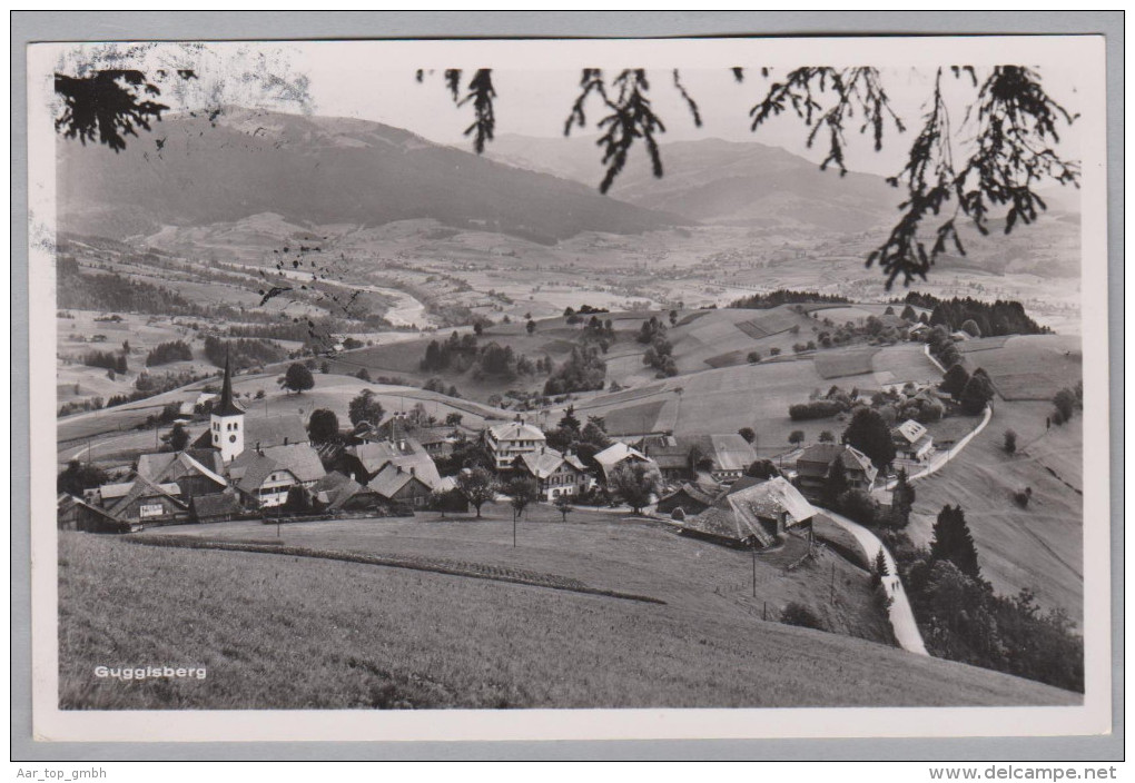 AK BE GUGGISBERG 1945-07-09 Feldpost Foto A.G. Bern - Berna