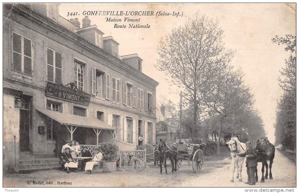 ¤¤  -  3441   -  GONFREVILLE-L'ORCHER   -  Maison VIMONT , Route Nationale    -  ¤¤ - Other & Unclassified