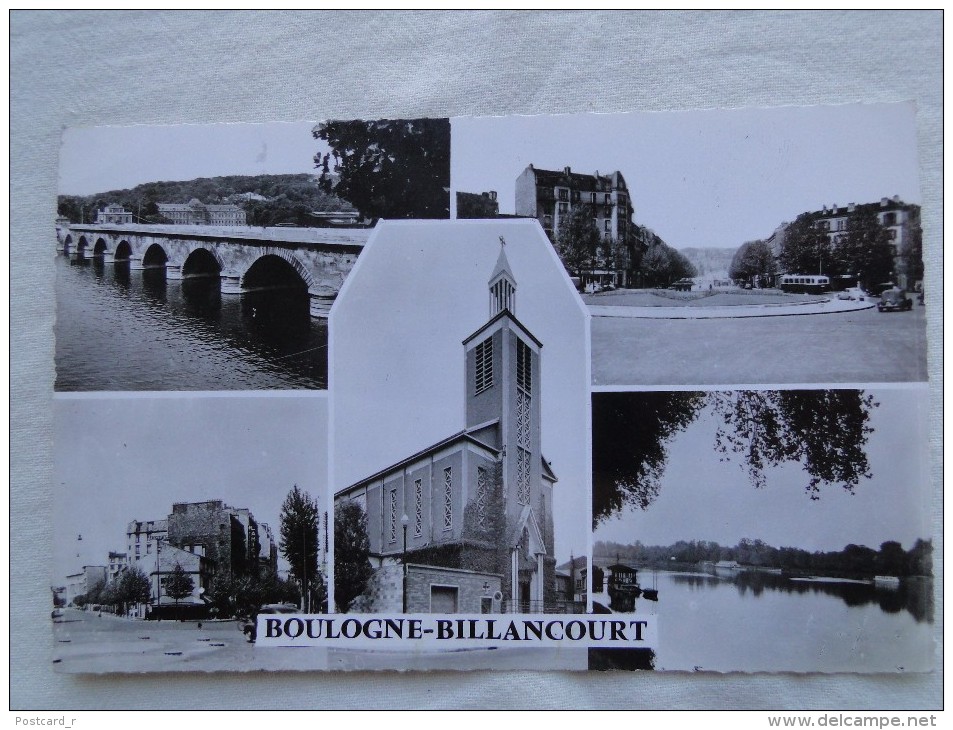 Boulogne Billancourt (Seine) Multi-Vues 1963  A13 - Boulogne Billancourt