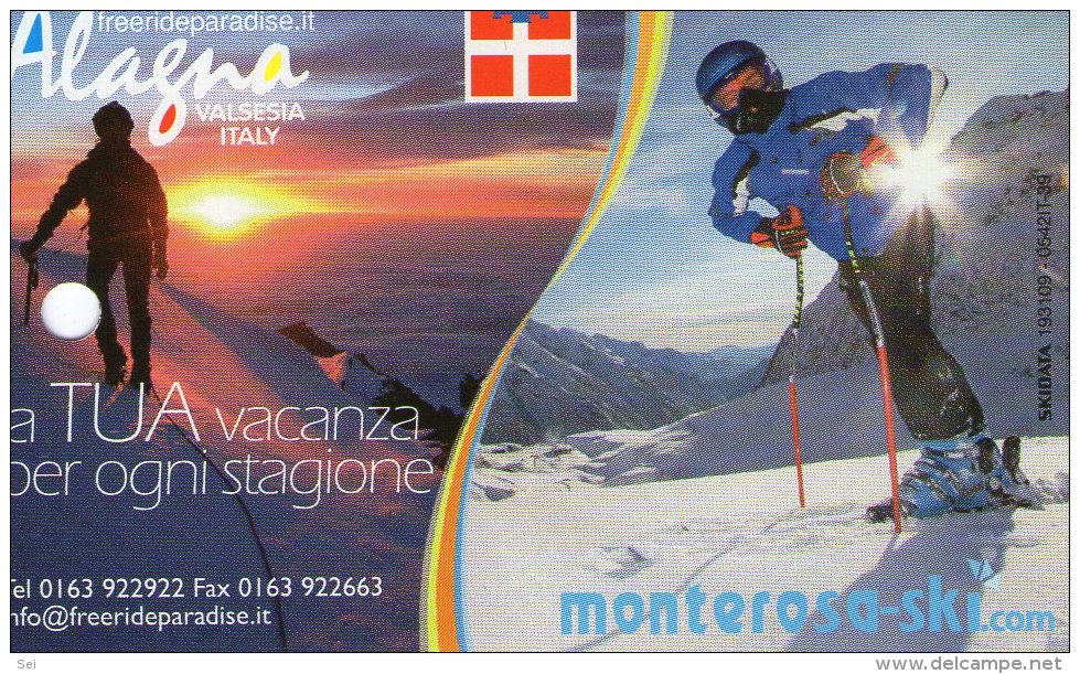 A 2163 - Alagna Valsesia Monterosa-ski - Altri & Non Classificati
