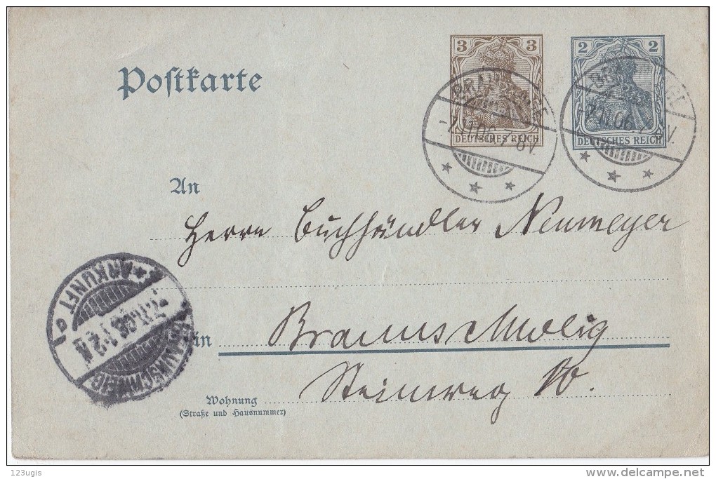 Deutsches Reich Mi P 70 X Gelaufen [240615BI] - Cartes Postales