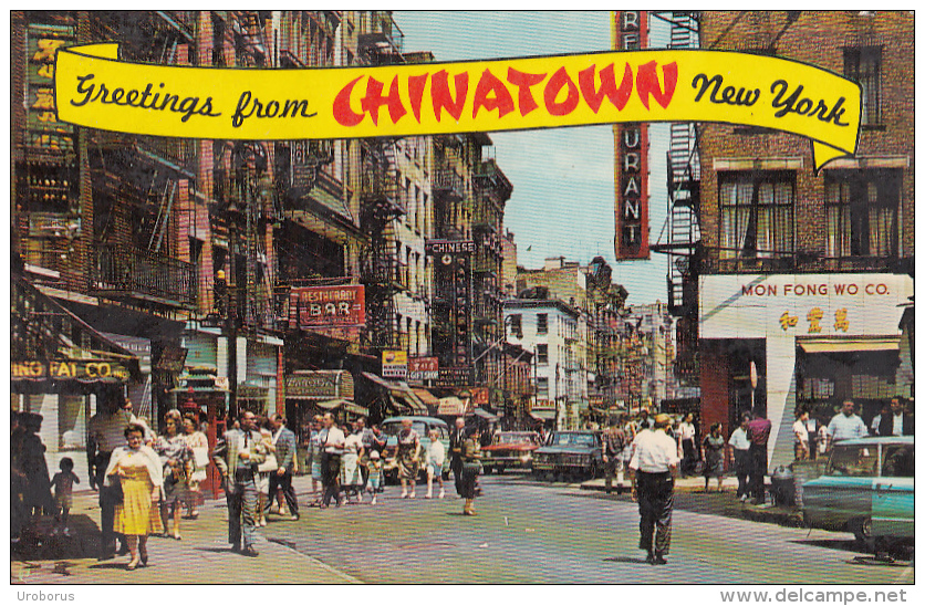 USA - NYC 1960´s - Chinatown - Lugares Y Plazas