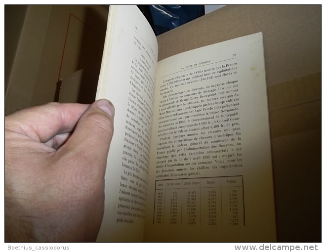 @ FALAISE : ETUDE HISTORIQUE ET ECONOMIQUE DE LA FOIRE DE GUIBRAY 1904 TH. LIEBARD / Normandie... - Normandie