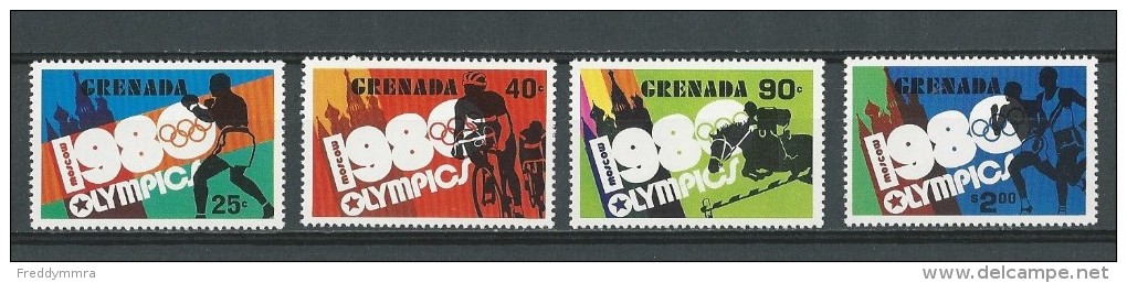 Grenade: 909/ 912 **  Moscou 80 - Ete 1980: Moscou