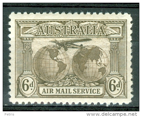 Australia 1931 Airplane And Globes MLH* - Lot. 3639 - Neufs