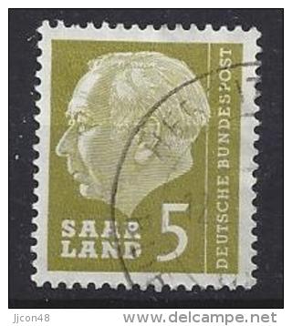 Germany (Saarland) 1957 (o) Mi.384 - Used Stamps