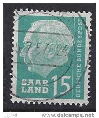 Germany (Saarland) 1957 (o) Mi.388 - Gebruikt