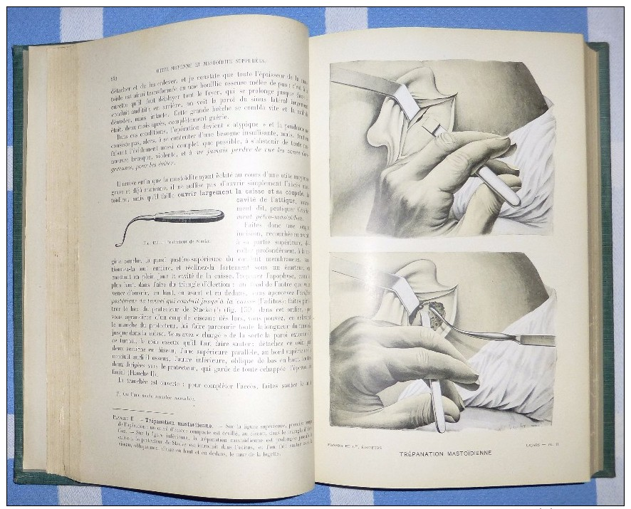 CHIRURGIE D´URGENCE. Par F. Lejars - (en 2 Volumes 1921) - 1901-1940