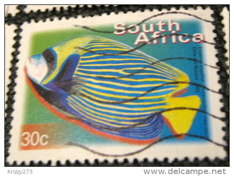 South Africa 2000 Pomacanthus Imperator Fish 30c - Used - Oblitérés