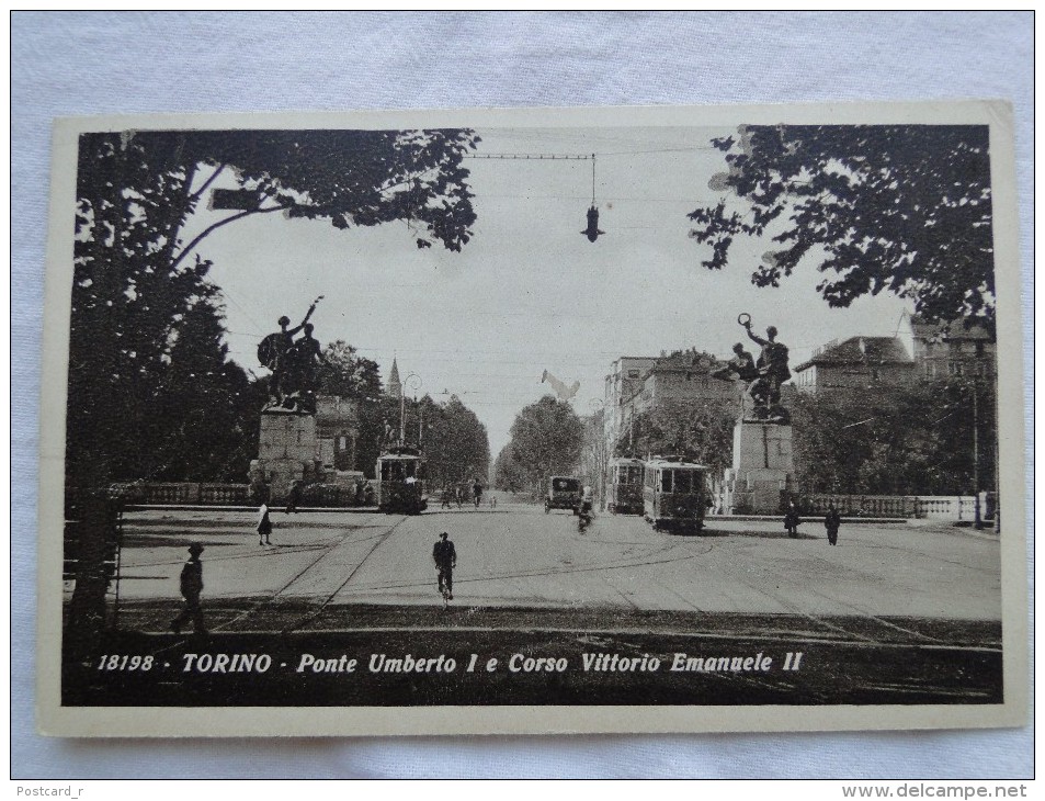 Torino Ponte Umberto I E Corso Vittorio Emanuele  A14 - Brücken