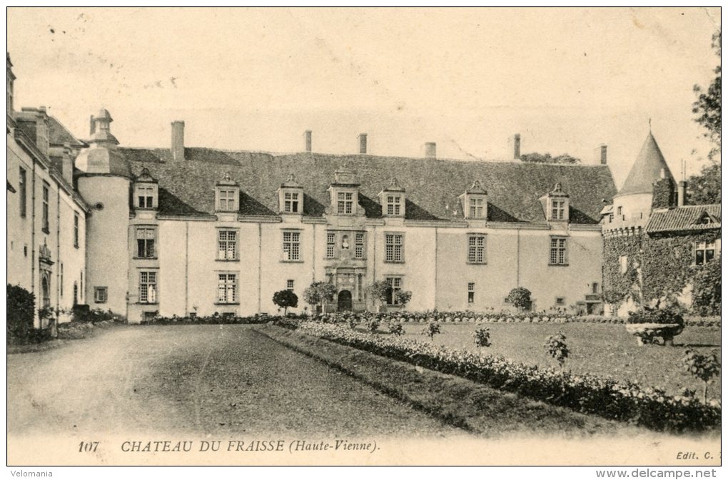 C4263 Cpa 87 Château Du Fraisse - Meziere Sur Issoire