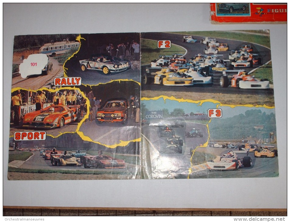 RAR Album PANINI 1977 IMAGE SUPER AUTO Automobile 181/200 Images Stickers Vignettes Car Races F1 RALLYE TOUT SCANNE - Edition Française