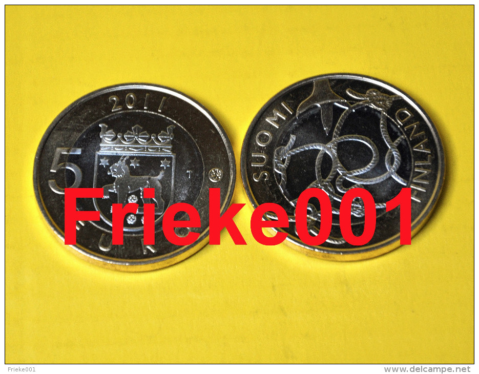 Finland - Finlande - 5 Euro 2011 Unc.(Tavastia) - Finland