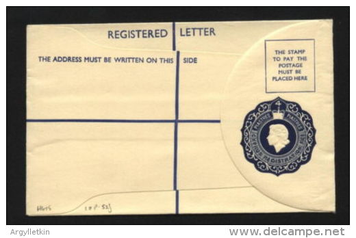 CYPRUS QUEEN ELIZABETH REGISTERED ENVELOPE-SCARCE! - Chypre (...-1960)