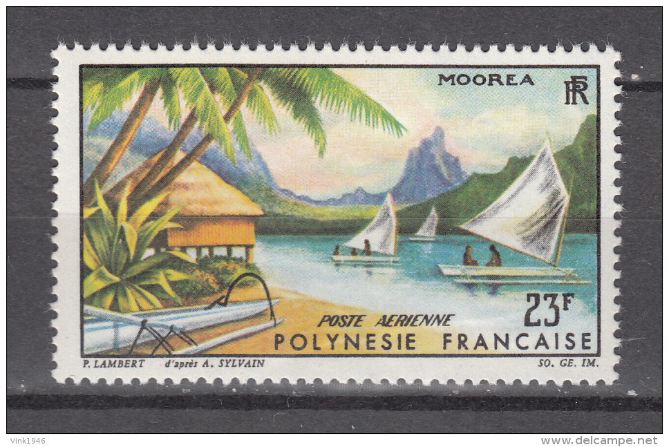 French Polynesia 1964,1V,ships.schepen,schiffe,navires,barcos,navi,READ/LEES,MNH/Postfris(D2202 - Ongebruikt