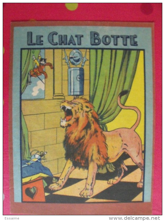 Le Chat Botté. 8 Pages. Vers 1930/40 - Contes