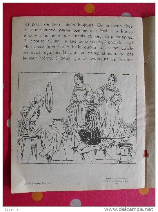 Cendrillon. Le Rallic. 16 Pages. Vers 1930/40 - Cuentos