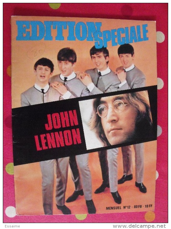 John Lennon. Beatles. édition Spéciale 1980 Mort De John Lennon. 52 Pages De Photos. - Música