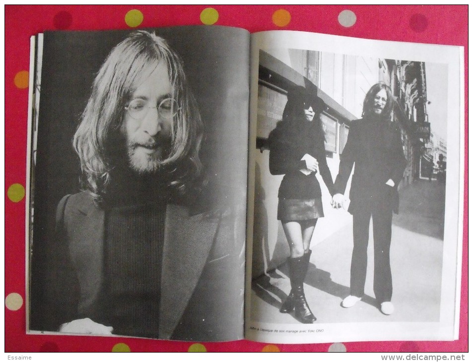 John Lennon. Beatles. édition spéciale 1980 mort de John Lennon. 52 pages de photos.