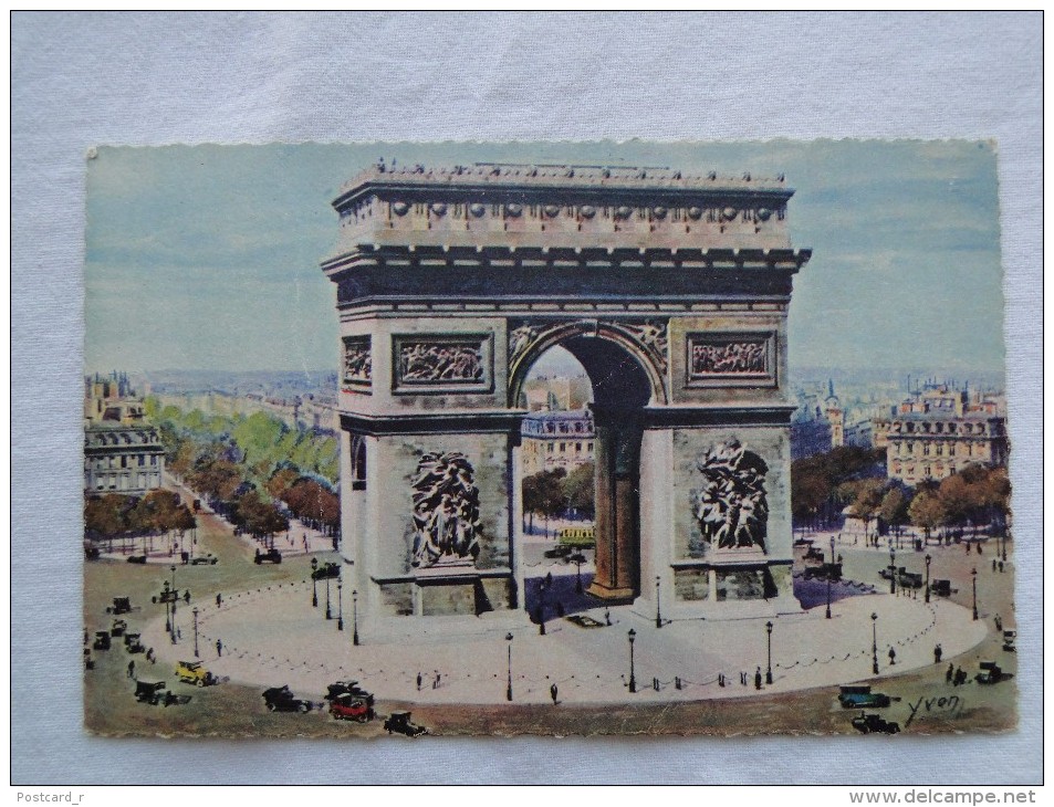 Paris Arc De Triomphe De I'etoile A16 - Triumphbogen