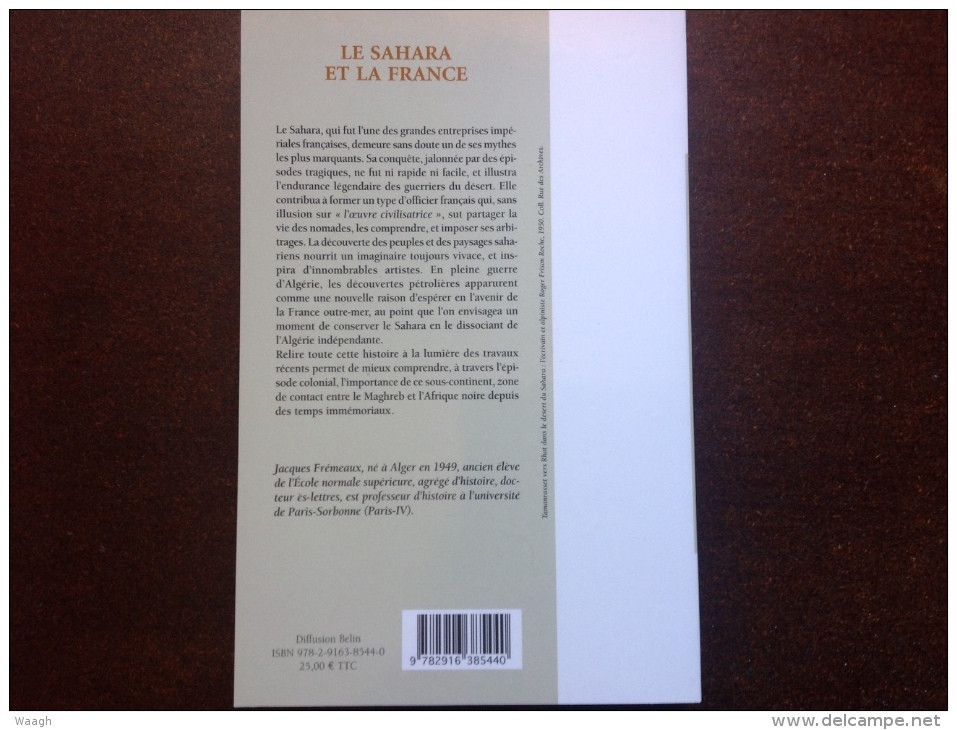 Le SAHARA Et La FRANCE - Histoire