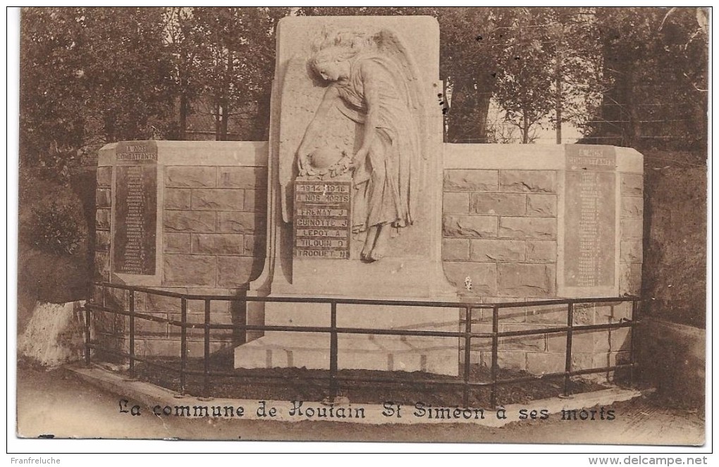 HOUTAIN St SIMEON (4682) Monument A Ses Morts - Oupeye