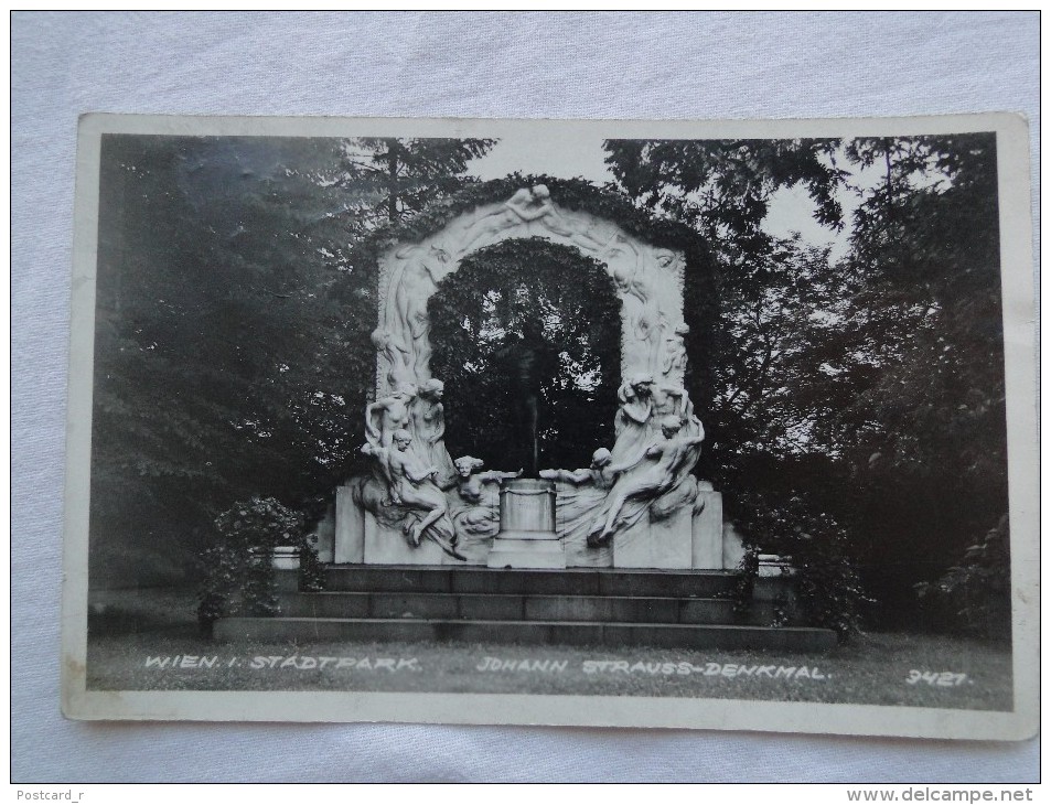 Wien Johann-Strauß-Denkmal  1943 A17 - Other & Unclassified