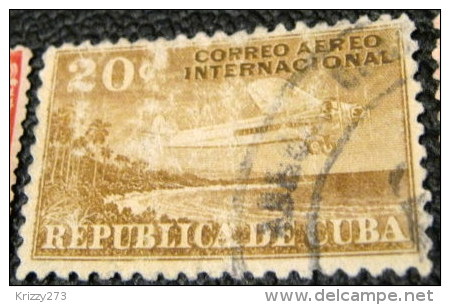 Cuba 1931 Airmail - For International Use 20c - Used - Gebruikt