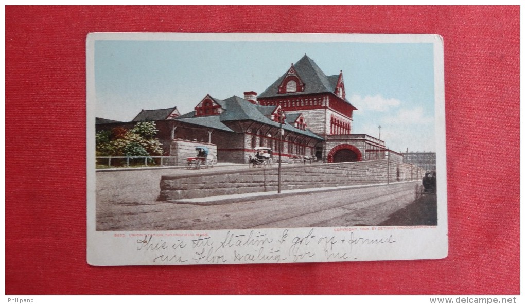 - Massachusetts> Springfield  Depot Union Station   1871 - Springfield
