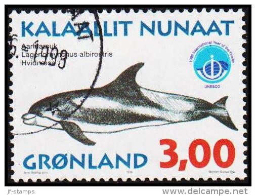 1998. Greenlandic Whales Series III. 3,00 Kr.  (Michel: 317y) - JF175412 - Unused Stamps